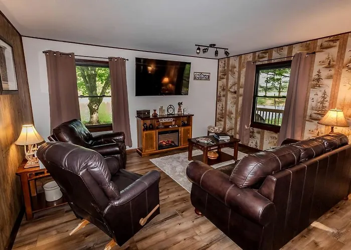Сasa de vacaciones Rustic, Pet Friendly Near East Fork Lake, Olney, Illinois